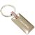 Acura Logo Metal Chrome Rectangular Pink Crystal Diamond Bling Key Chain