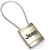 Jeep Logo Metal Silver Chrome Cable Car Key Chain Ring Fob