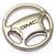 GMC Logo Metal Steering Wheel Shape Car Key Chain Ring Fob