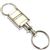 Dodge Challenger Logo Metal Satin Chrome Valet Pull Apart Key Chain Ring Fob