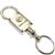 Mercury Logo Metal Satin Chrome Valet Pull Apart Key Chain Ring Fob