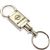 Nissan Maxima Logo Metal Satin Chrome Valet Pull Apart Key Chain Ring Fob