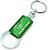 Ford Mustang Green Logo Metal Aluminum Valet Pull Apart Key Chain Ring Fob