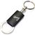 Ford Mustang Cobra Black Logo Metal Aluminum Valet Pull Apart Key Chain Ring Fob