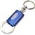 Ford Super Duty Blue Logo Metal Aluminum Valet Pull Apart Key Chain Ring Fob