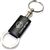 Chevy Corvette C4 Black Logo Metal Aluminum Valet Pull Apart Key Chain Ring Fob