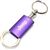 Jeep Purple Logo Metal Aluminum Valet Pull Apart Key Chain Ring Fob