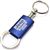 Jeep Grille Navy Blue Logo Metal Aluminum Valet Pull Apart Key Chain Ring Fob