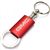 GMC Red Logo Metal Aluminum Valet Pull Apart Key Chain Ring Fob