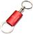 Pontiac Red Logo Metal Aluminum Valet Pull Apart Key Chain Ring Fob