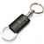 Lincoln Black Logo Metal Aluminum Valet Pull Apart Key Chain Ring Fob