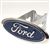 Ford Oval Logo Tow 2" Receiver Hitch Cover Real Heavy Duty Stainless Steel Plug 