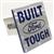 Ford Built Tough Logo Tow 2" Receiver Hitch Cover Brushed Stainless Steel Plug 