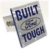 Ford Built Tough Logo Tow 2" Receiver Hitch Cover Brushed Stainless Steel Plug 