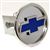 Chevrolet Logo Chrome Tow 2" Receiver Hitch Cover Real Stainless Steel Plug