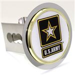 US Army Logo Chrome Tow 2" Receiver Hitch Cover Real Stainless Steel Plug 