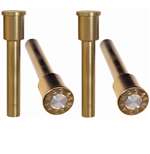 44 Mag Bullet Door Lock Knobs - 4 Pack