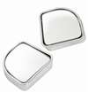 2x 2" Chrome Blind Spot Wide Side Rear View Angle Mirrors for Auto-Car-Truck-Van
