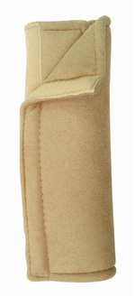 Premium Taupe Tan Ultra-Soft Seat Belt Cover Shoulder Pad for Car-Truck-Auto