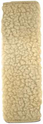 Universal Fuzzy Soft Tan Seat Belt Cover Shoulder Pad for Car-Truck-Auto