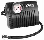 300-PSI Compact Portable 12V Air Compressor Tire Pump for Auto-Car-Truck-Bike