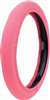 Universal Pink Neoprene Stretch Cloth Steering Wheel Cover for Auto-Car-Truck