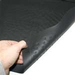 4 Cut-to-fit Black All-Weather Rubber Interior Floor Mats Set for Auto-Car-Truck