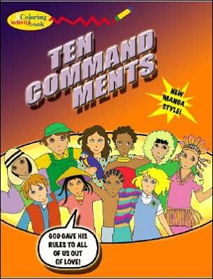 Ten Commandments, The: Coloring and Activity Book