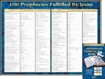 Poster - 100 Prophecies Fulfilled By Jesus
