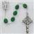 Rosary - Sterling Silver Shamrock Beads