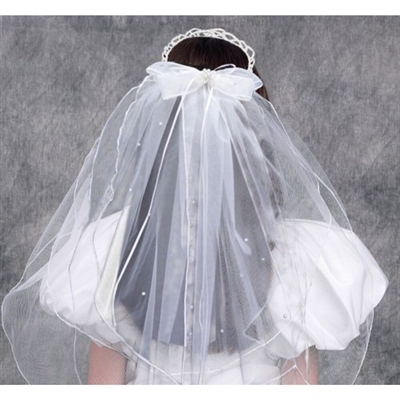 Fist Communion Veil - Regency Wreath