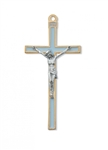 Blue Epoxy Crucifix - 5.5"