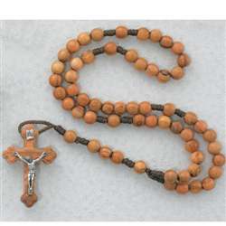 Rosary - Round Olivewood