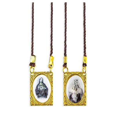 Scapular Gold Metal