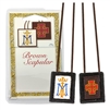 Scapular Brown Ave Maria with Jerusalem Cross
