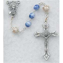Rosary - Blue Pearl