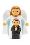 Statue First Communion Boy & Angel