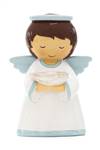 Statue Baptism Angel Blue