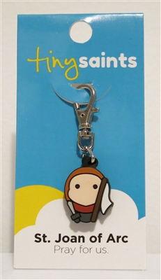 St. Joan of Arc Tiny Saints Charm