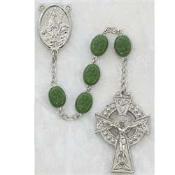 Rosary - Green Shamrock