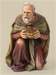 Wise Man Kneeling (For 39" Full-Color Nativity)