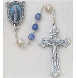 Rosary - Miraculous Medal Blue