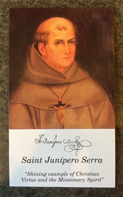 Holy Card - St. Junipero Serra