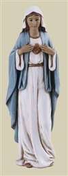 Statue - Immaculate Heart of Mary (4")