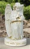 Statue - Memorial Praying Angel with Inscription (5.5")