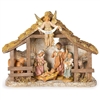 Fontanini - Nativity, 5 piece Set w/ Italian Stable, 5"