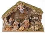 Fontanini - 11-piece Nativity Set with Stable (5")