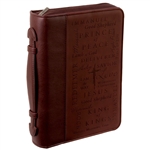 Bible Cover - Names of Jesus (Medium, Two-toned)