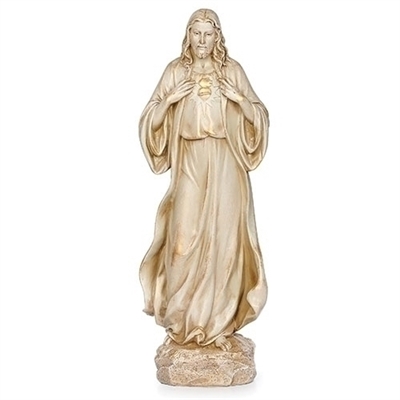 Statue - Sacred Heart (13.75")