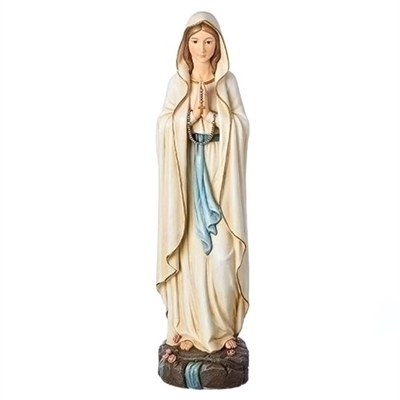 Statue - Our Lady of Lourdes (17")